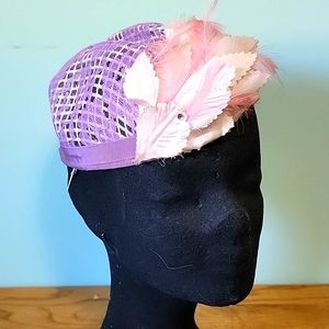 Vintage ladies hat, summer hat